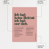 Songtext mit Zitat Poster 2