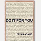 Songtext Poster 9