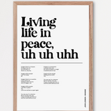 Songtext mit Zitat Poster 2