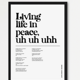 Songtext mit Zitat Poster 2