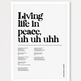 Songtext mit Zitat Poster 2