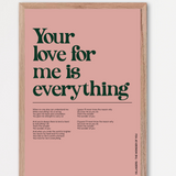 Songtext mit Zitat Poster 2