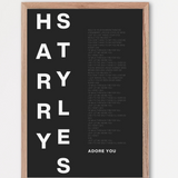 Songtext Poster 2