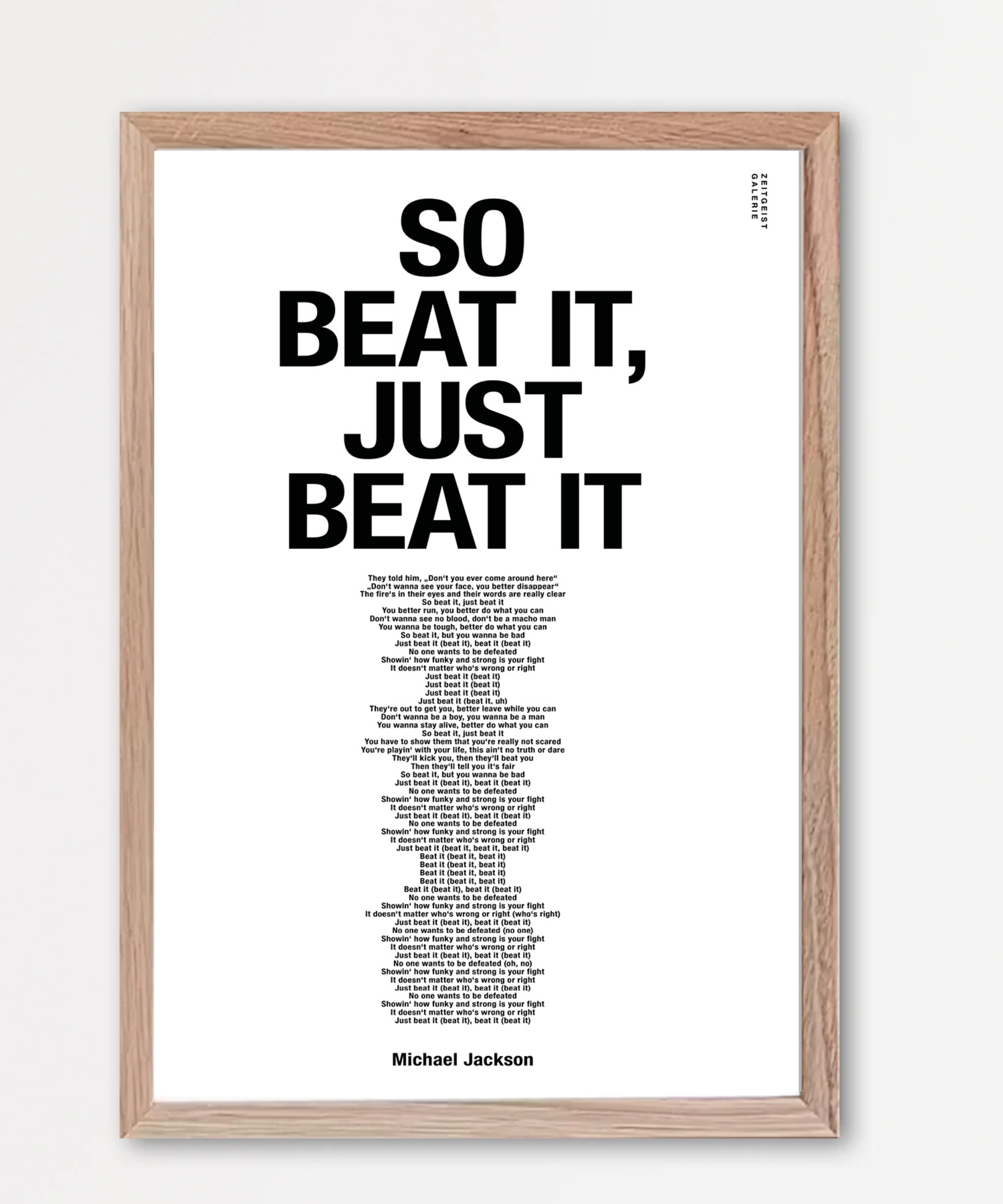 Songtext mit Zitat Poster 10