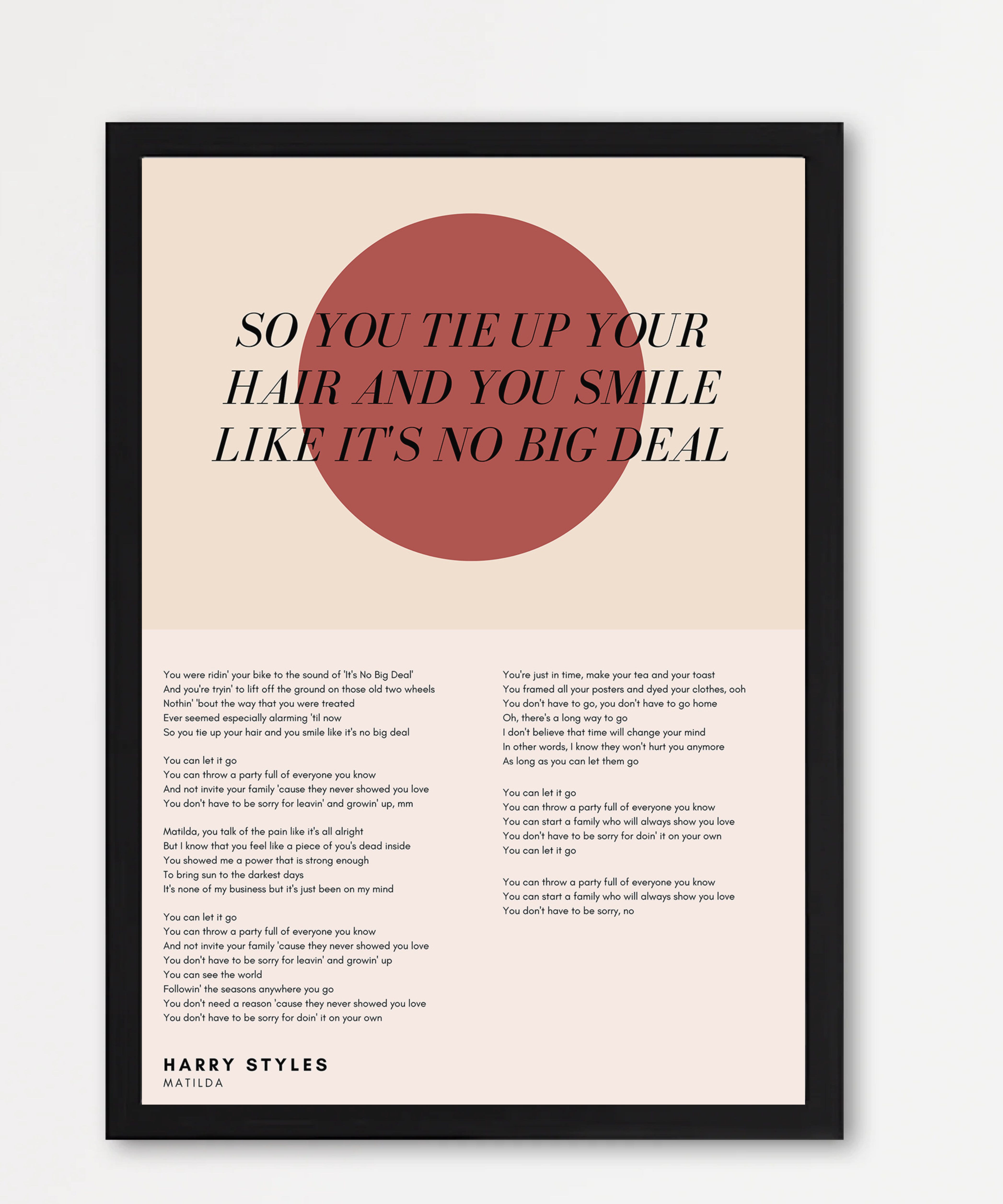 Songtext mit Zitat Poster 5