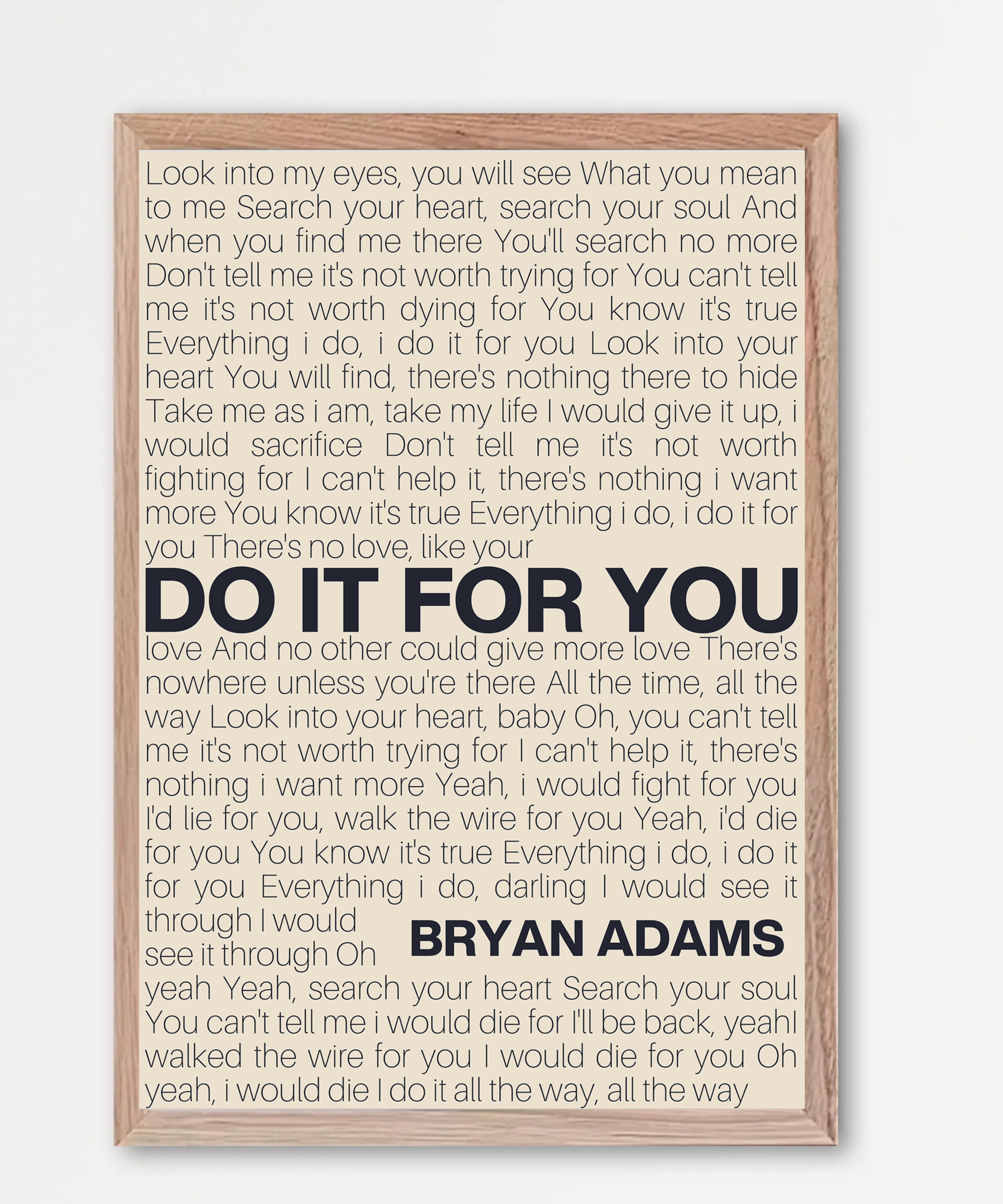 Songtext Poster 9