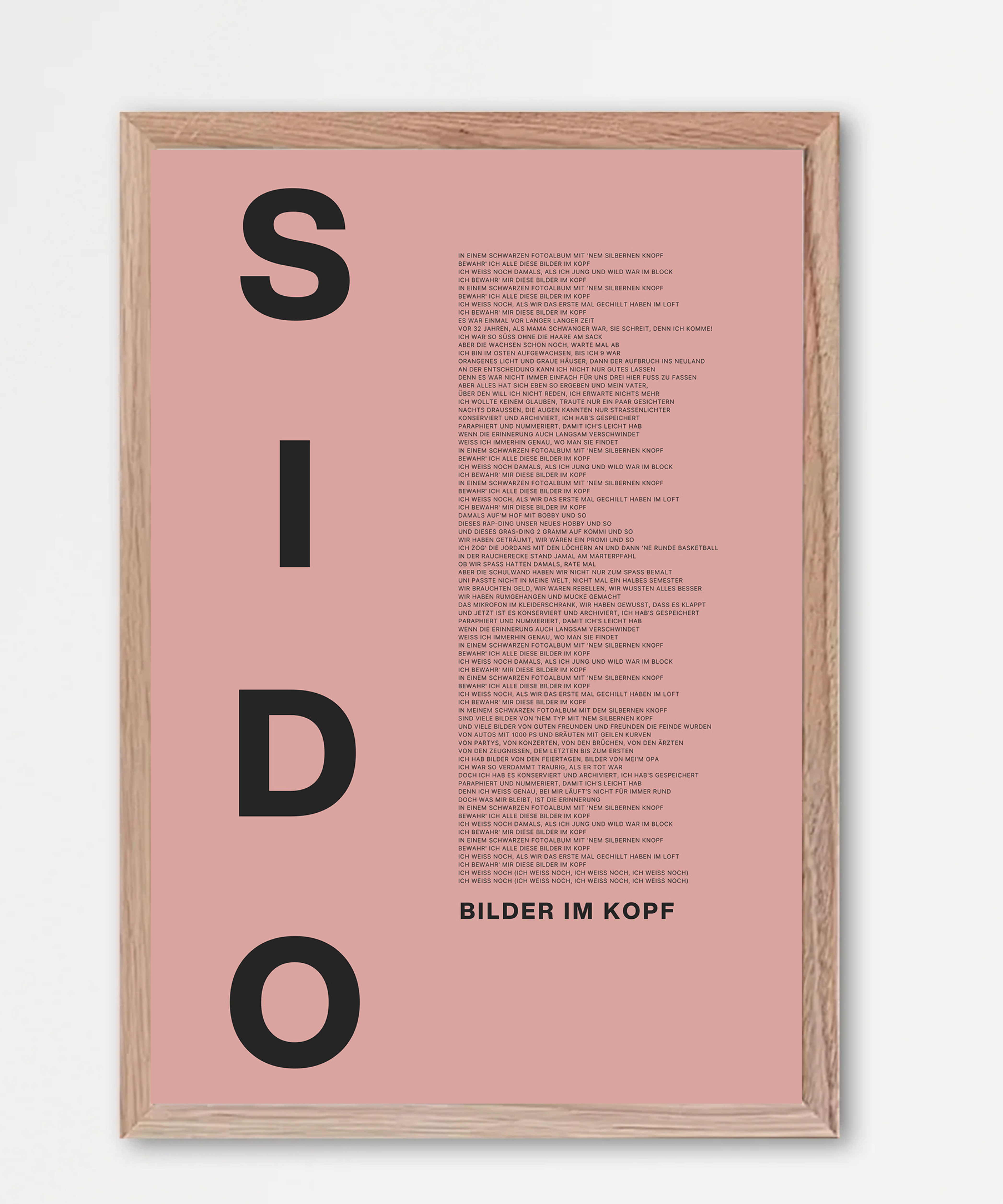 Songtext Poster 2