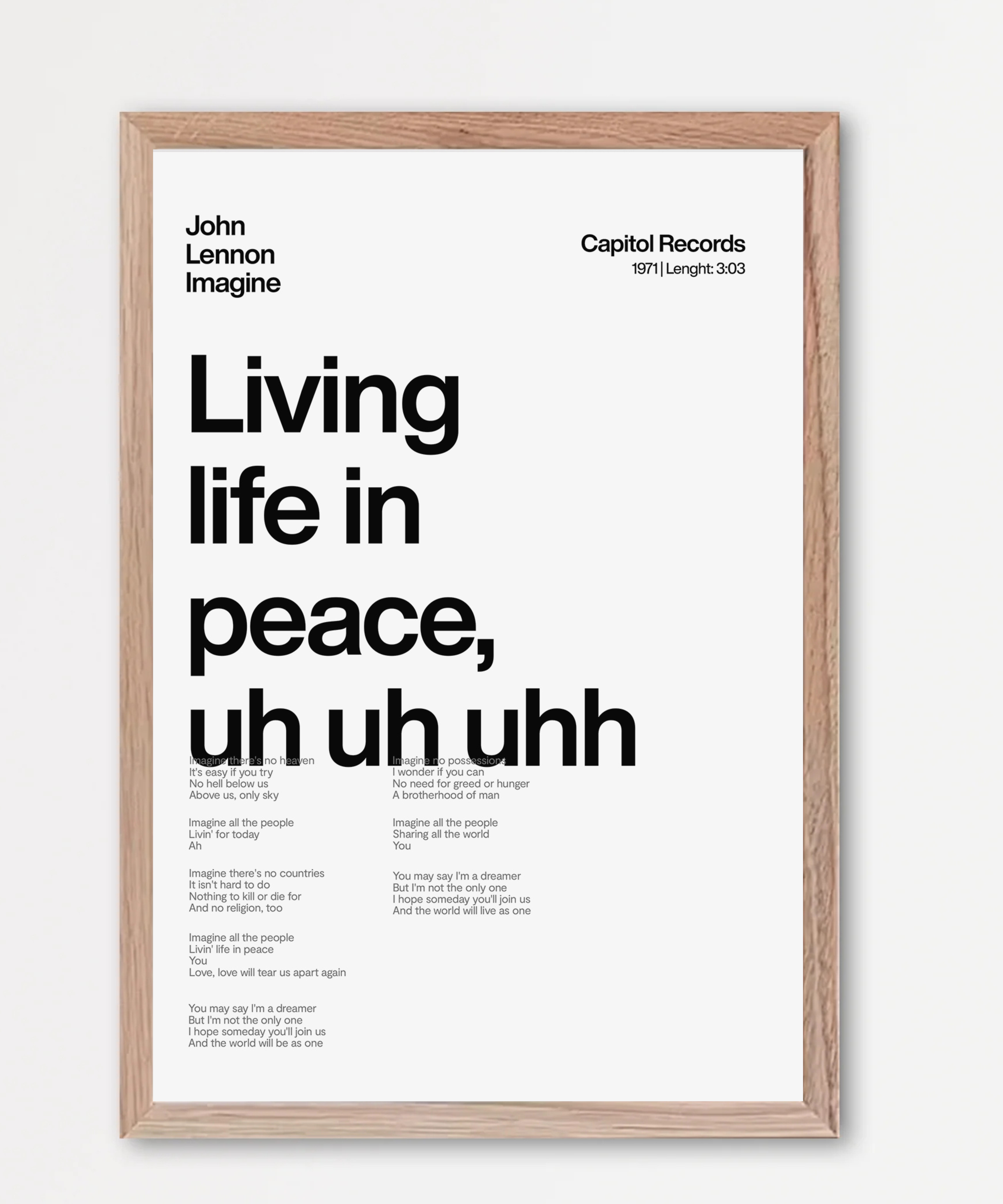 Songtext mit Zitat Poster 4
