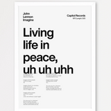 Songtext mit Zitat Poster 4