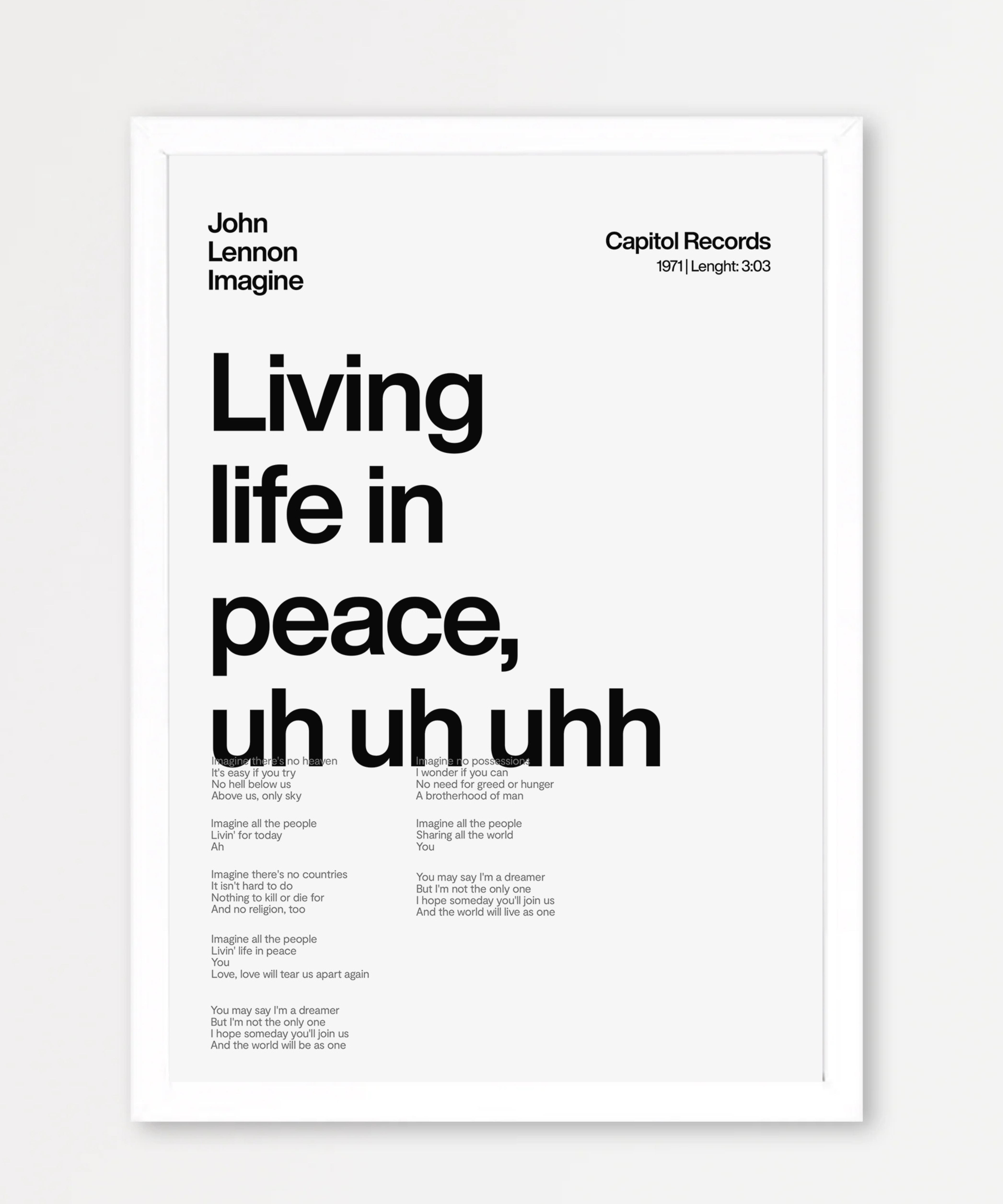 Songtext mit Zitat Poster 4