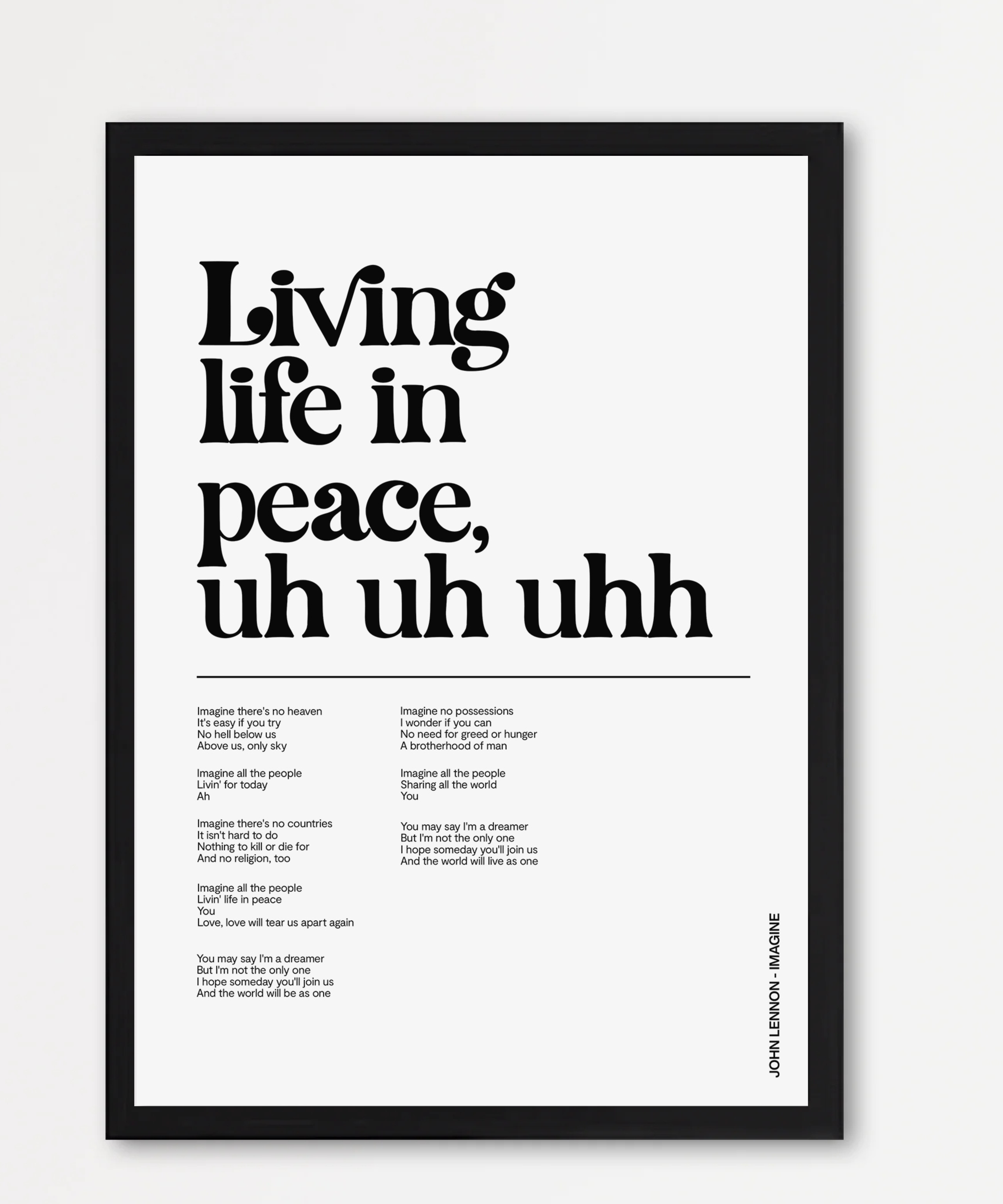 Songtext mit Zitat Poster 2