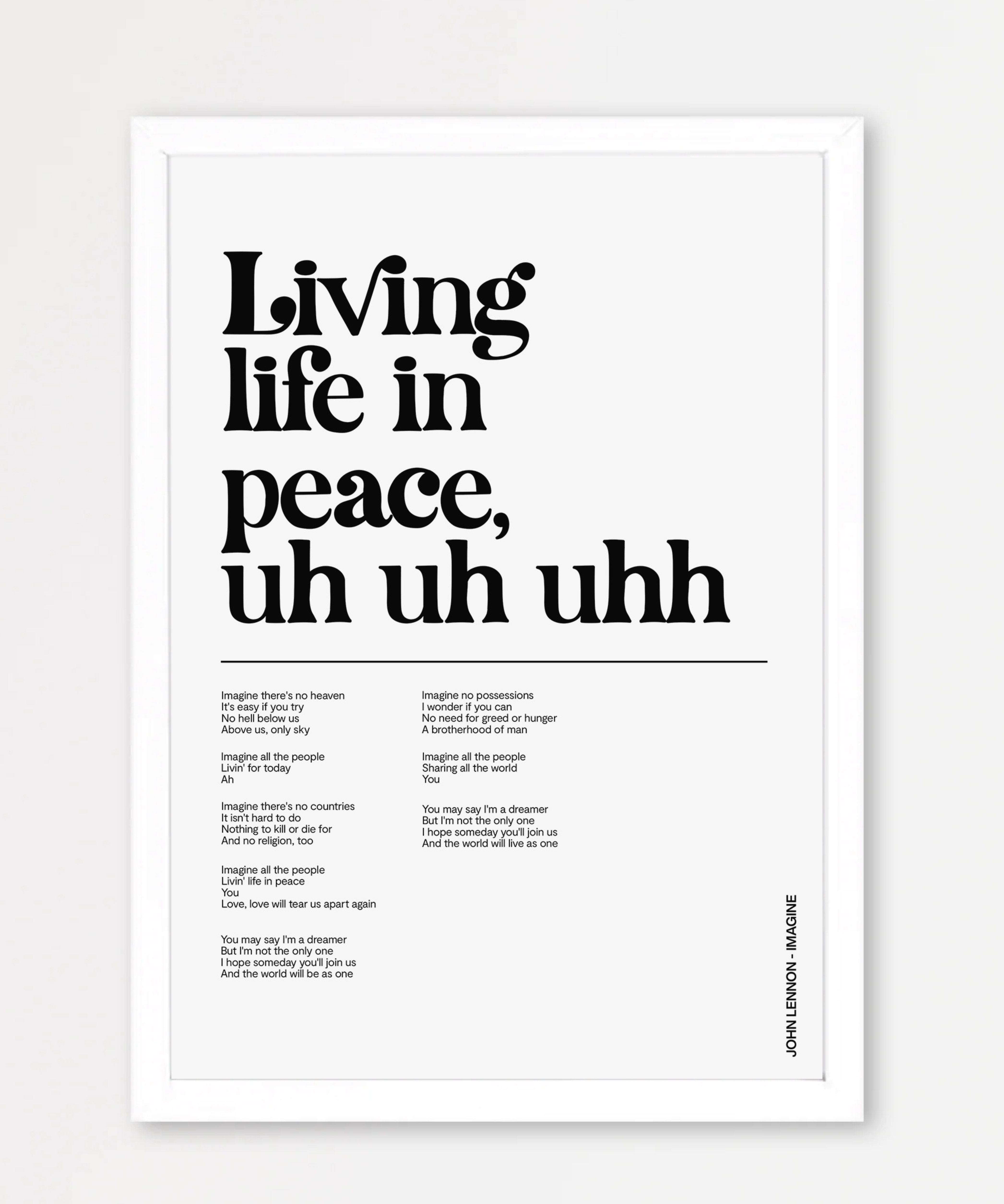 Songtext mit Zitat Poster 2