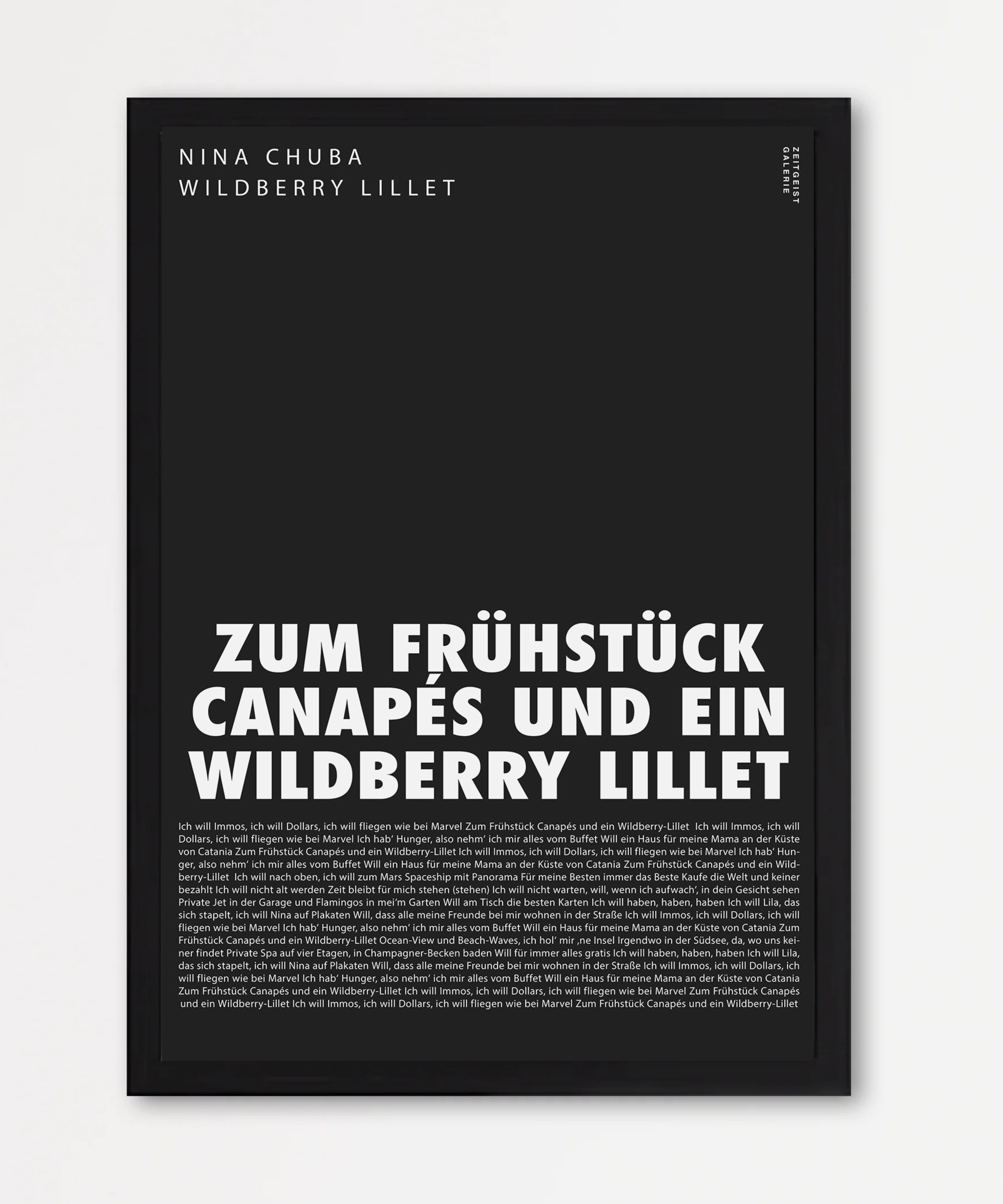 Songtext mit Zitat Poster 13