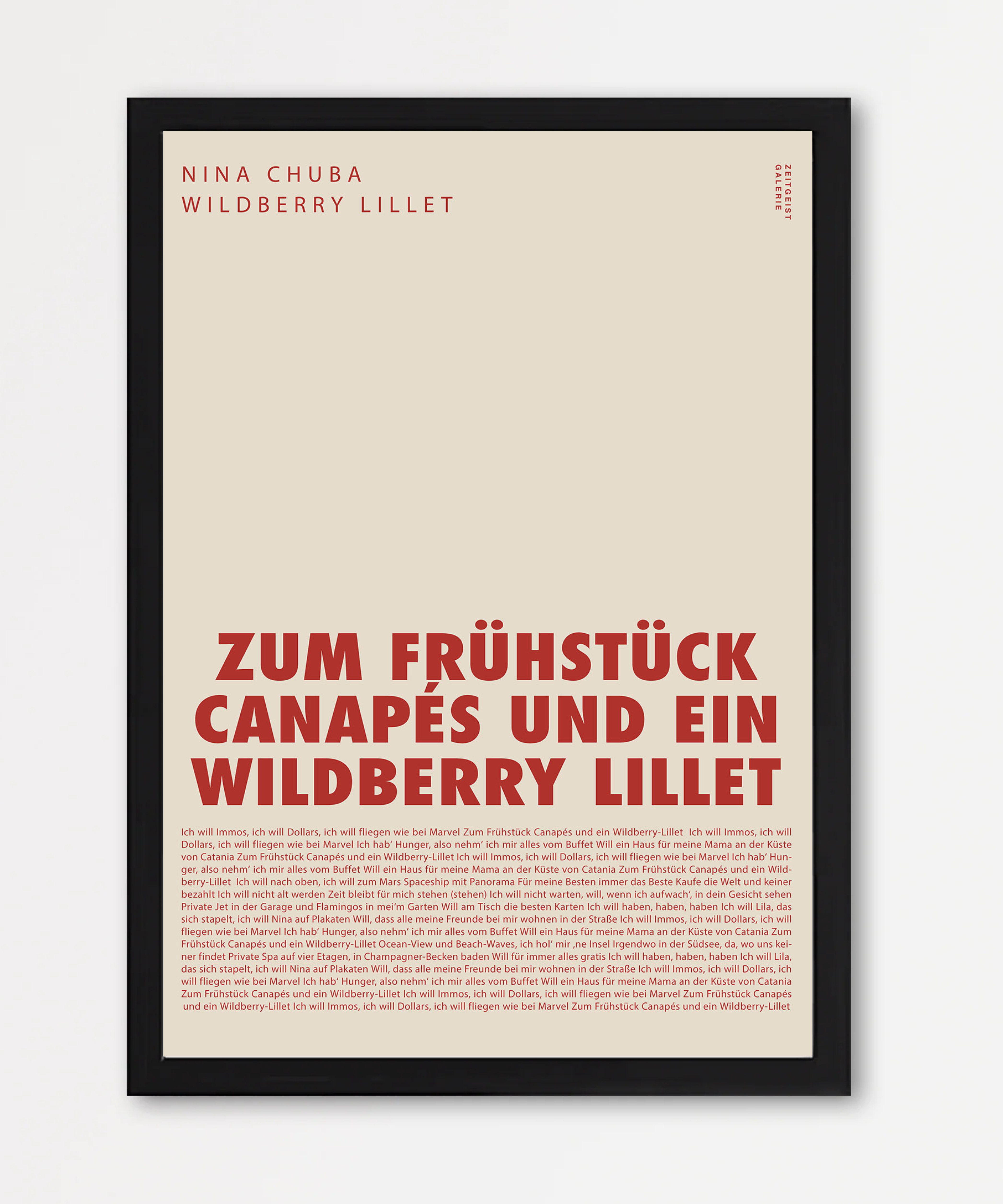Songtext mit Zitat Poster 13