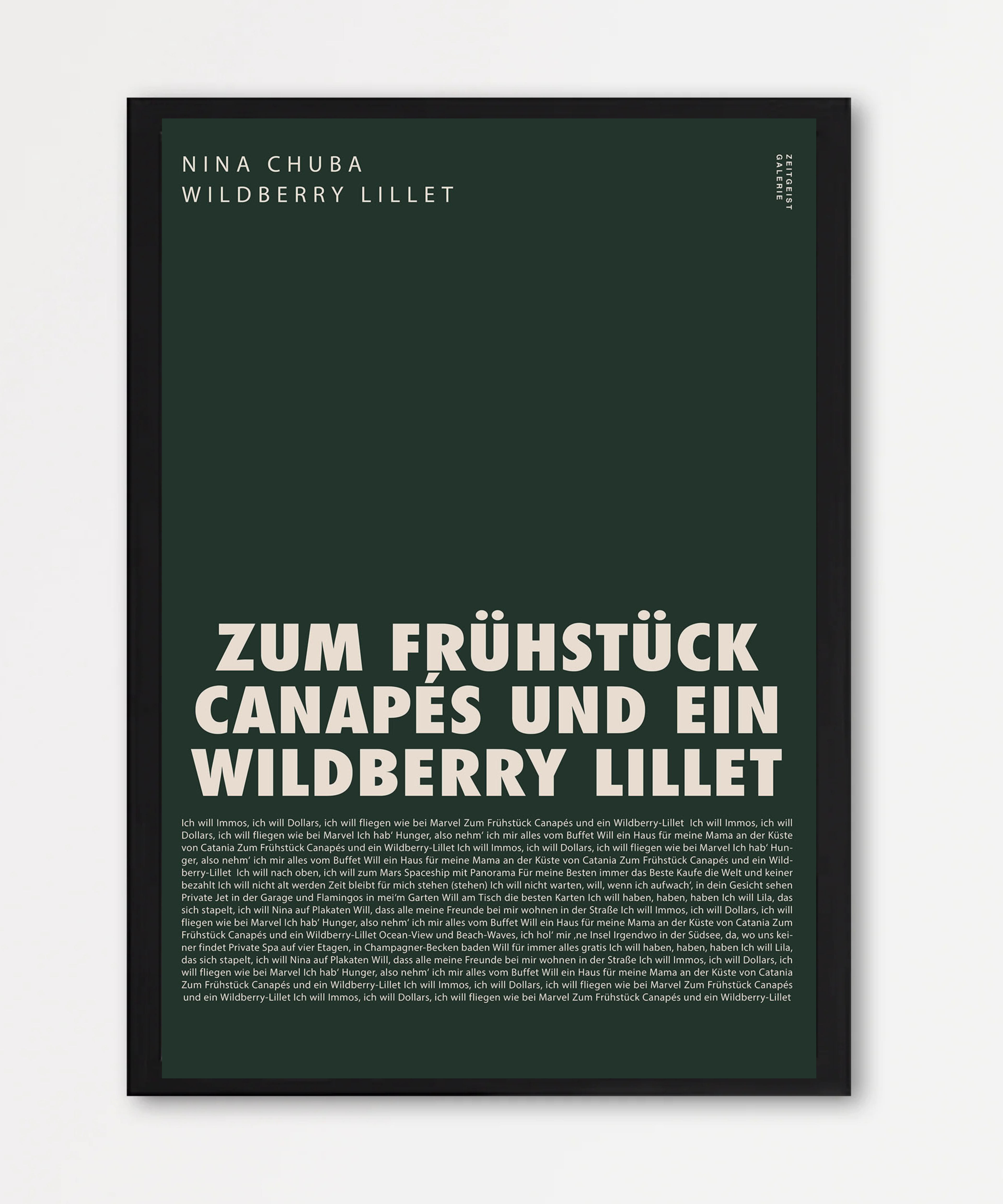 Songtext mit Zitat Poster 13