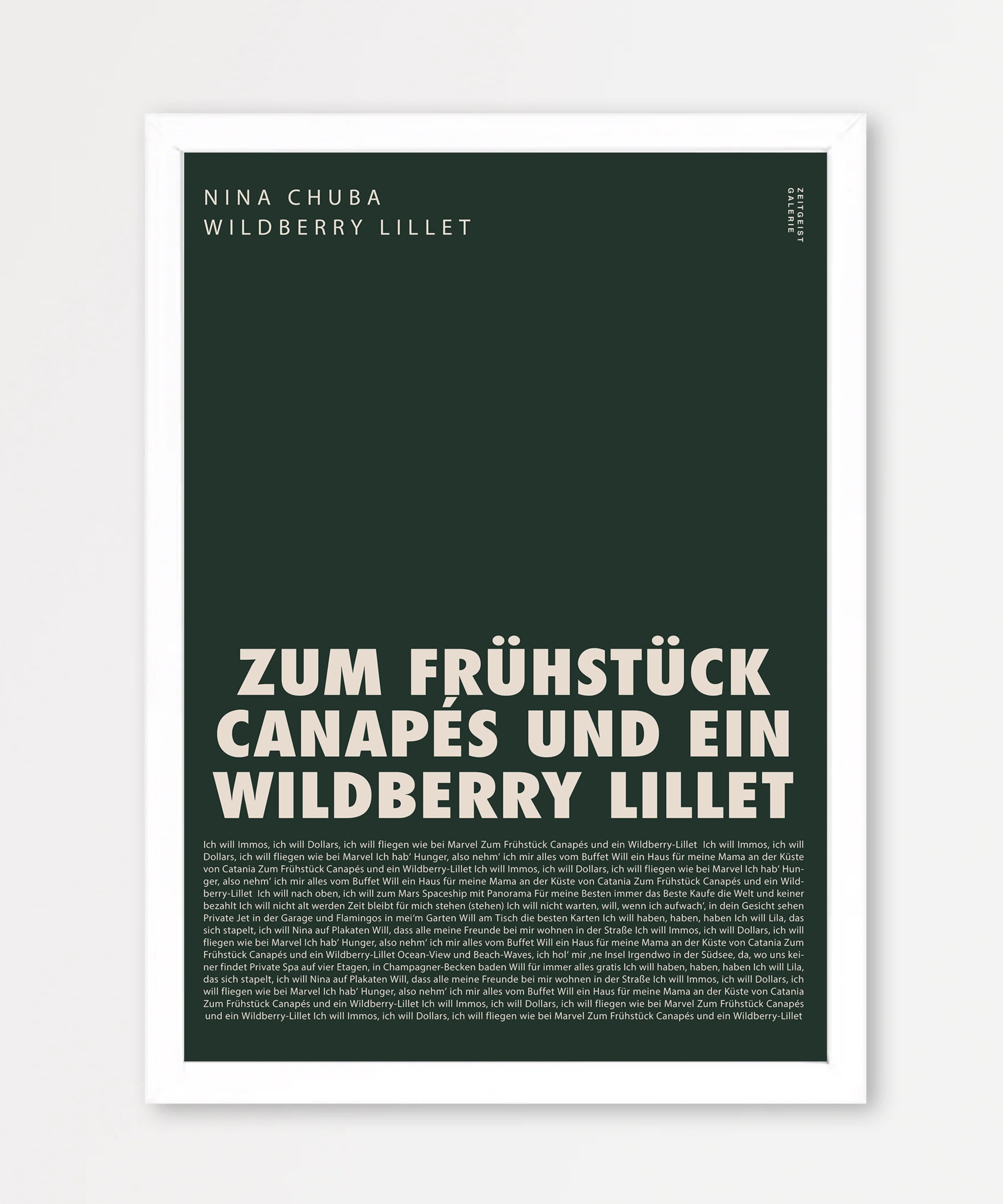 Songtext mit Zitat Poster 13