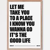 Lieblingssong Zitat Poster 2