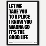 Lieblingssong Zitat Poster 2