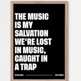 Lieblingssong Zitat Poster 2