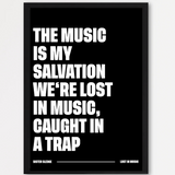 Lieblingssong Zitat Poster 2