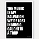 Lieblingssong Zitat Poster 2