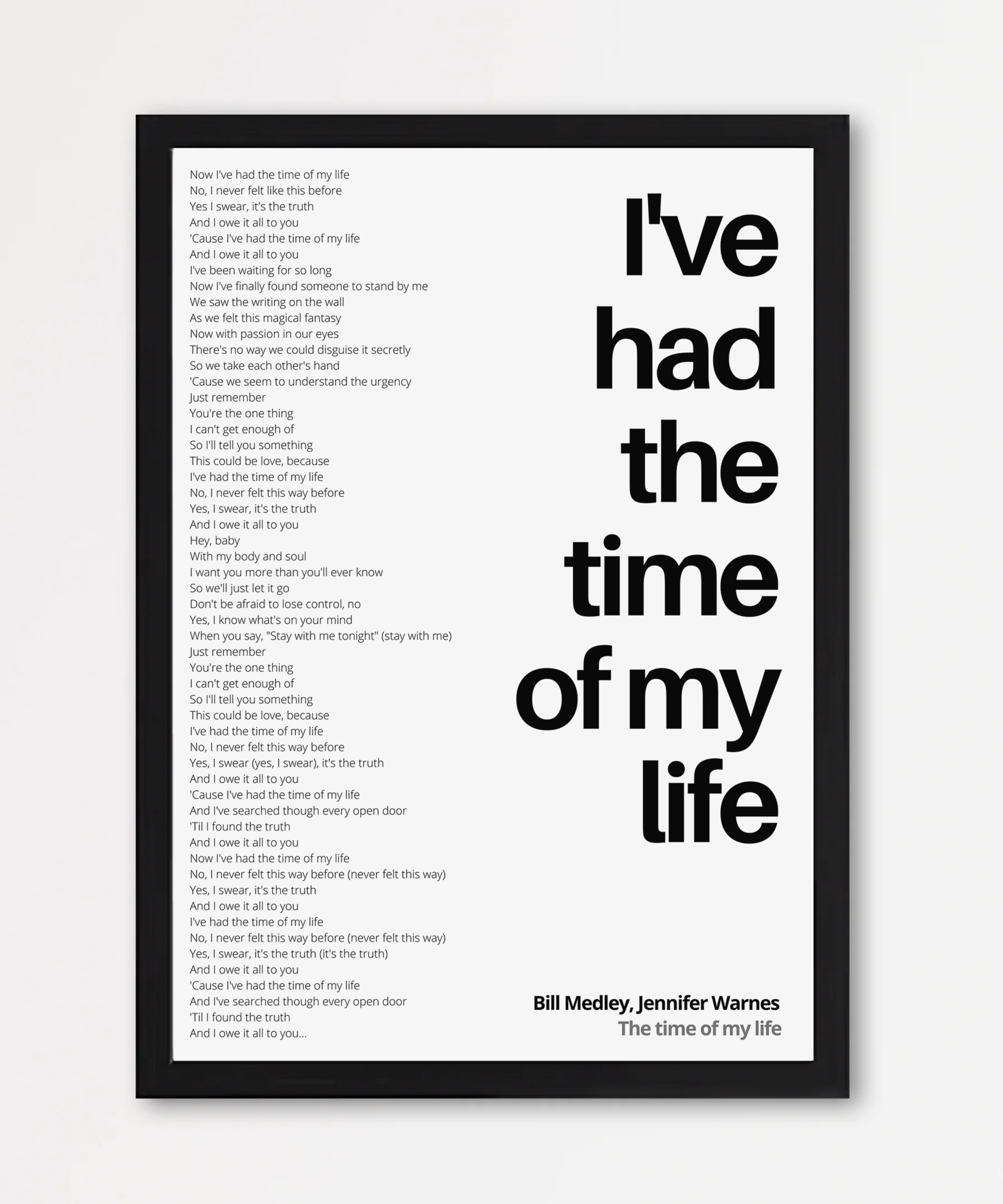 Songtext mit Zitat Poster 1