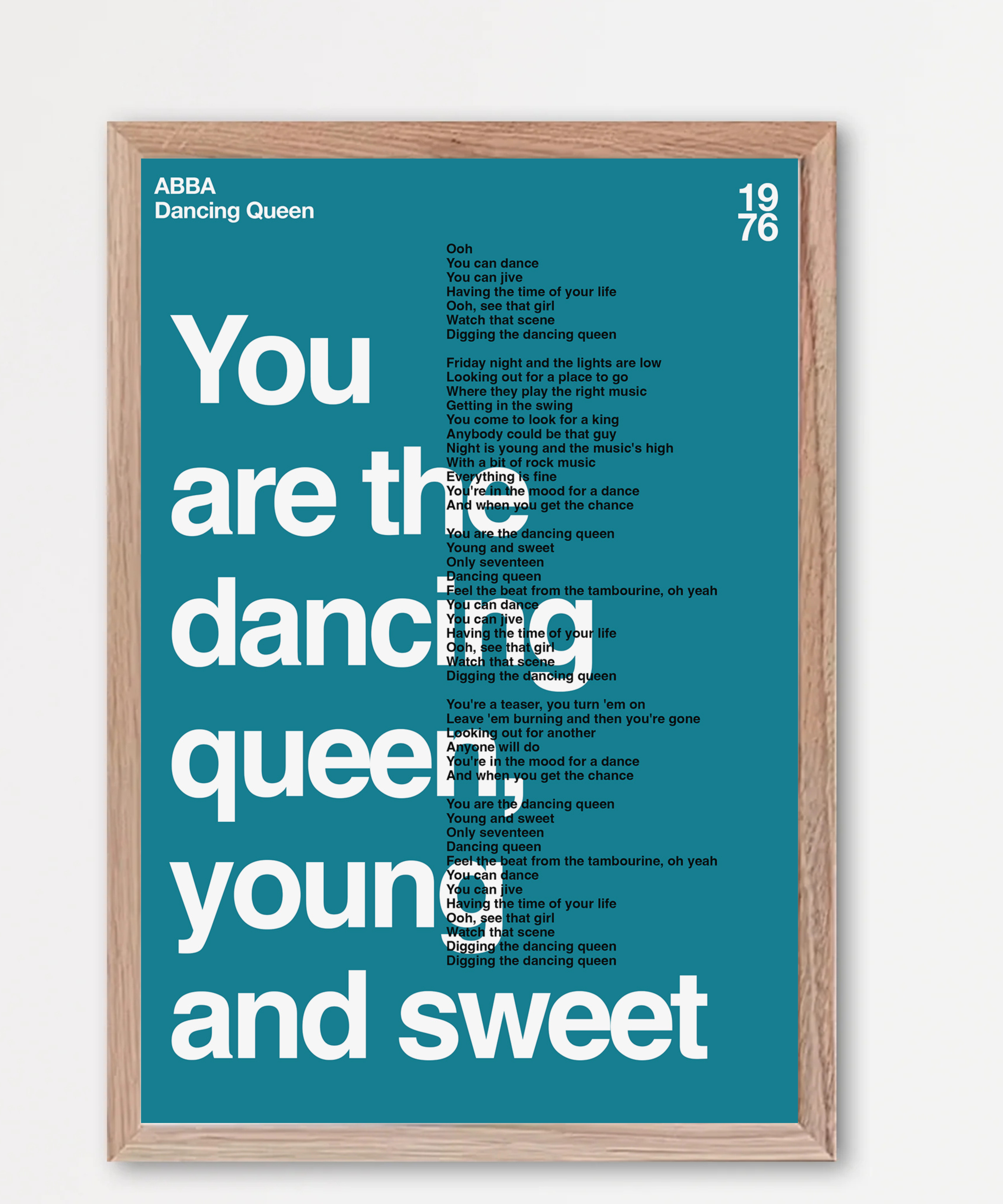 Songtext mit Zitat Poster 3