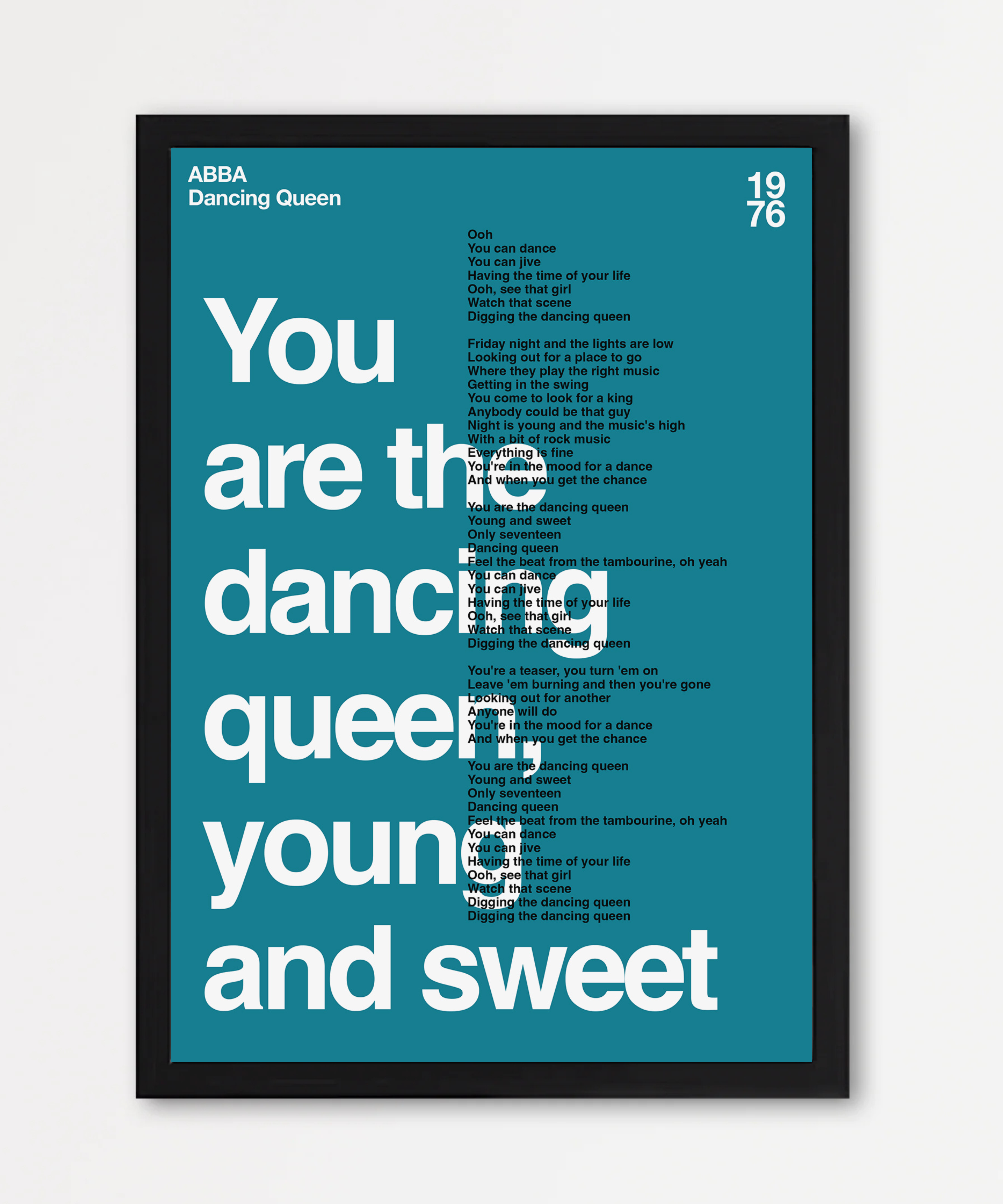 Songtext mit Zitat Poster 3