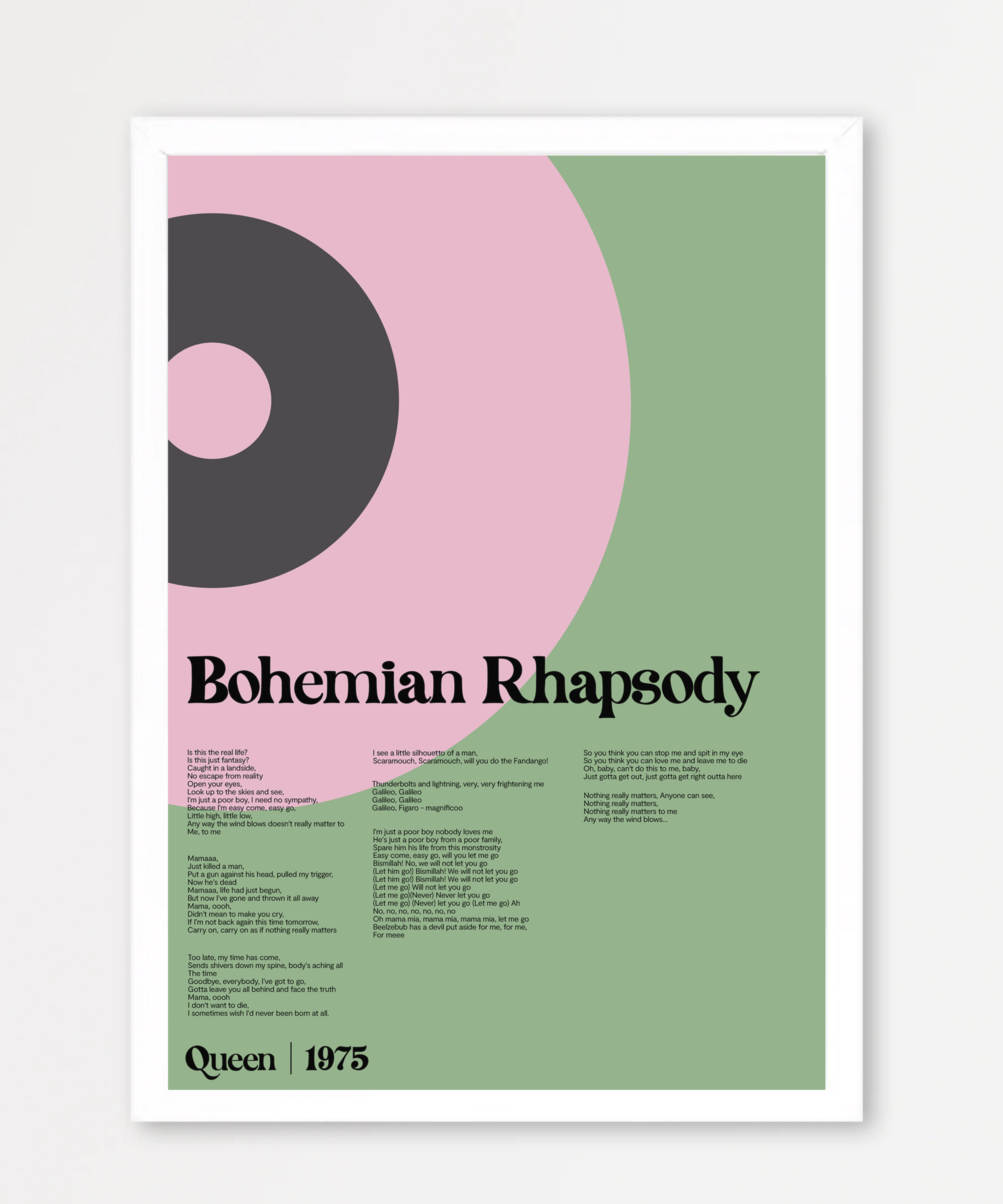 Songtext Poster 1