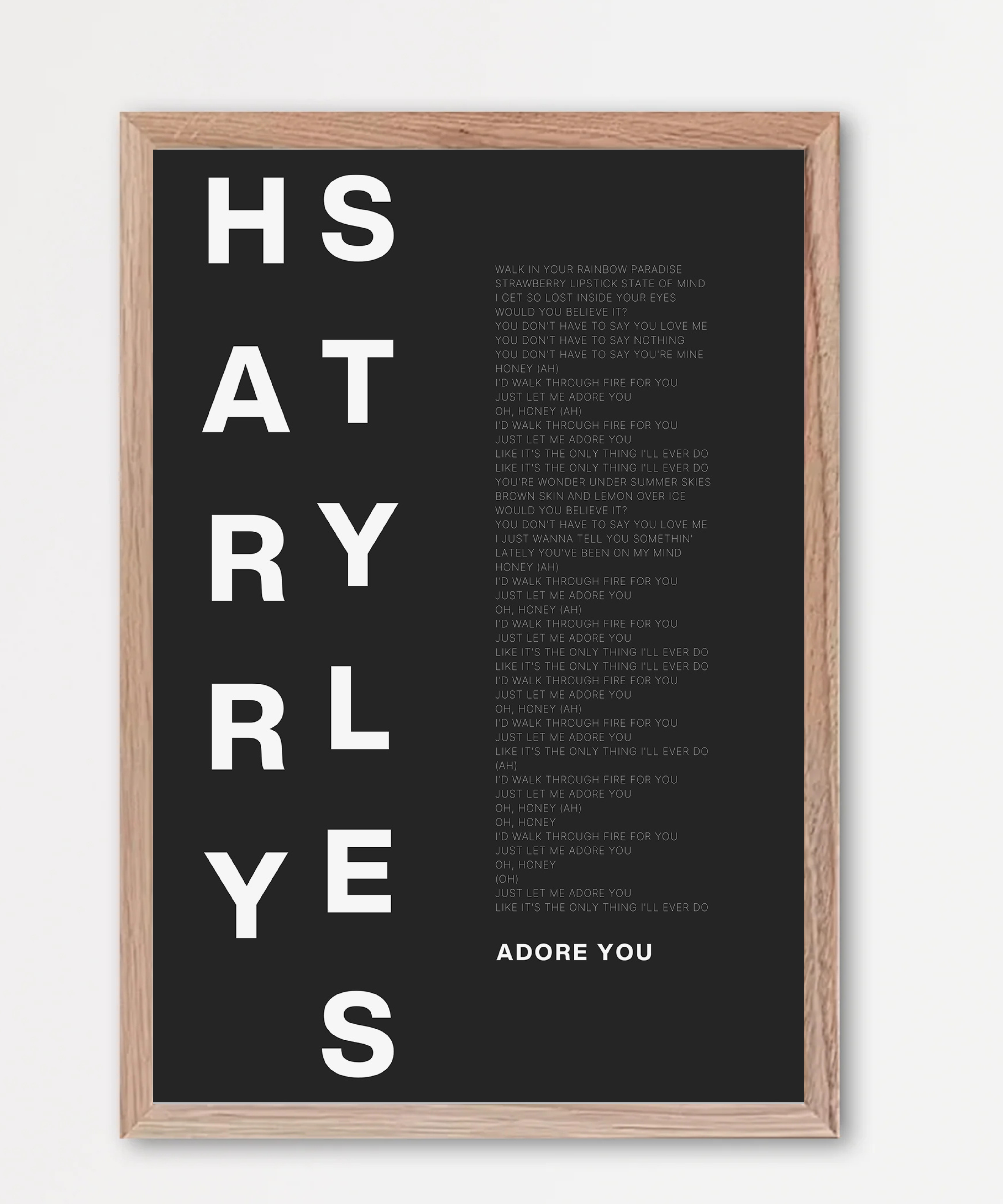 Songtext Poster 2
