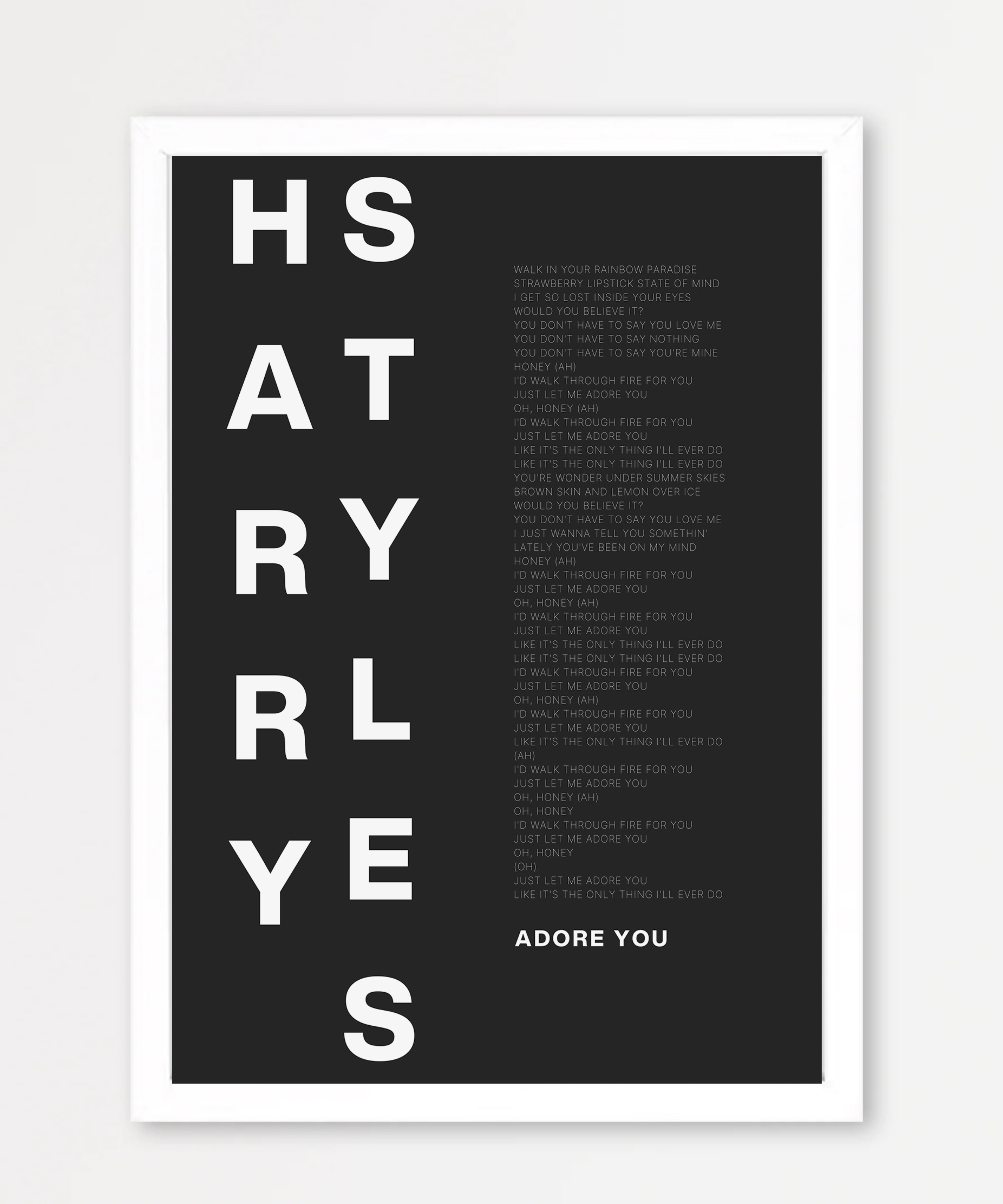 Songtext Poster 2