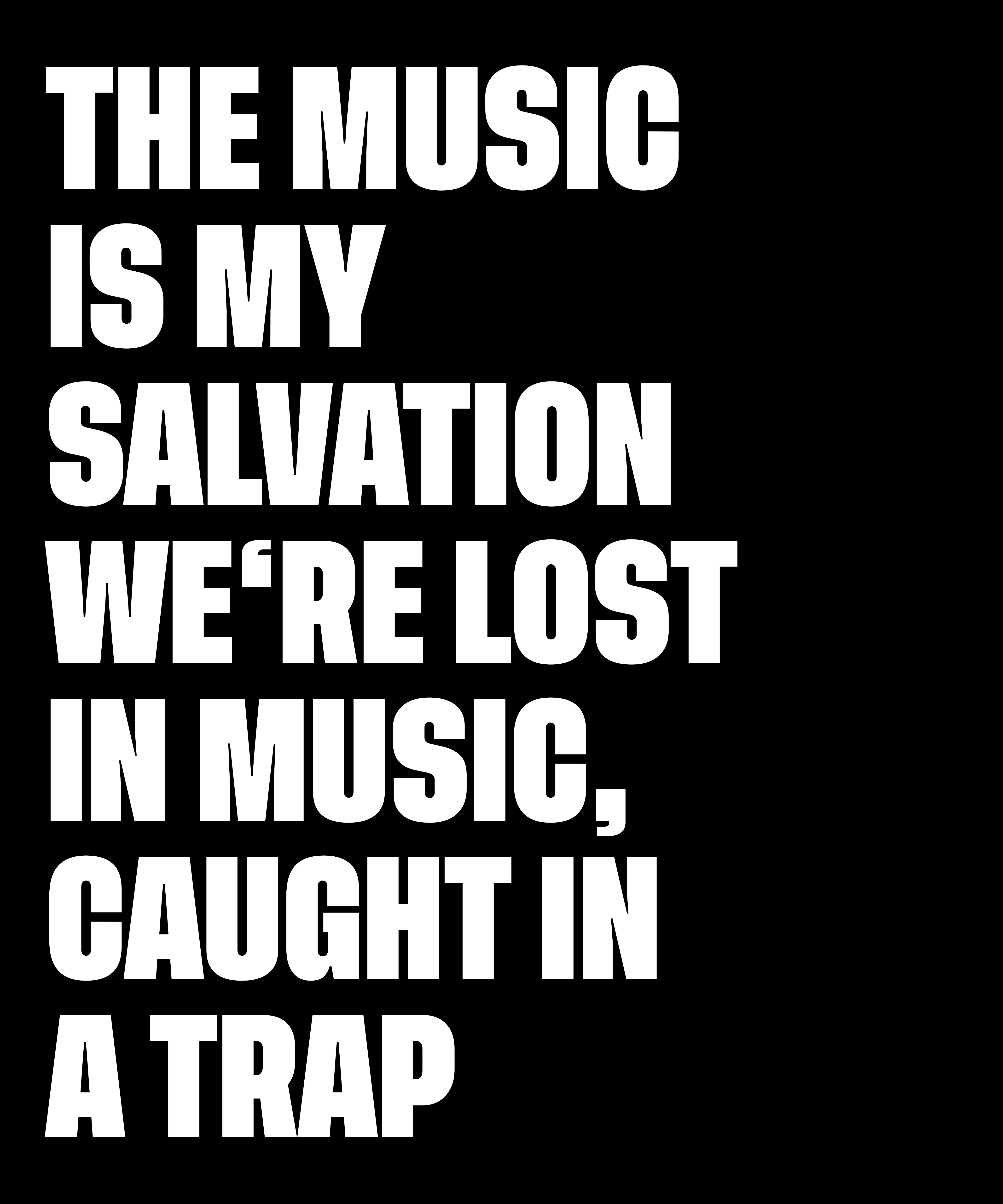 Lieblingssong Zitat Poster 2