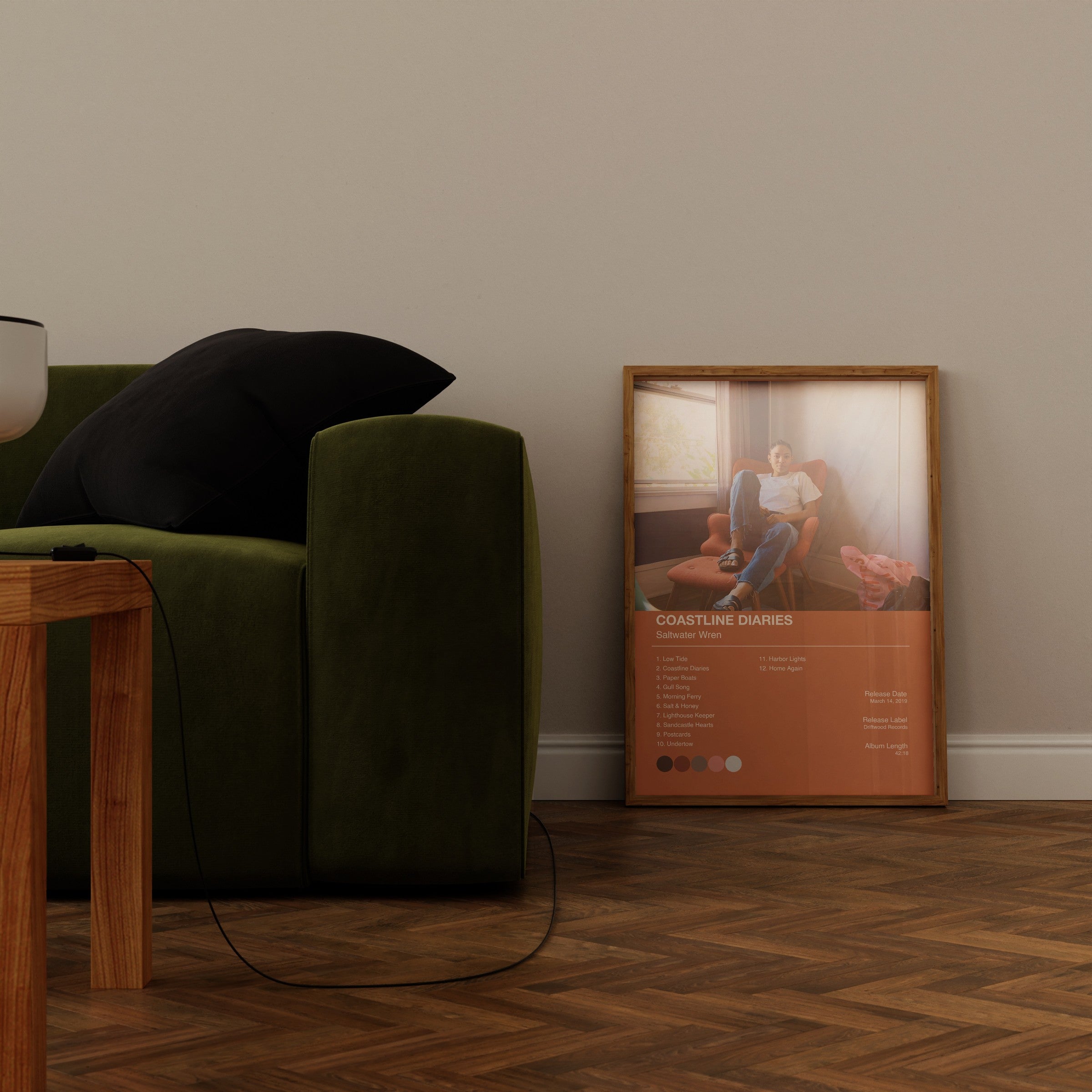 Album Poster 1 – an der Wand