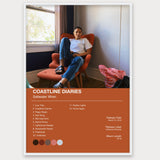 Album Poster 1 – Aluminiumrahmen Weiß