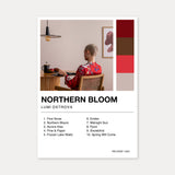 Personalisiertes Album-Poster mit Cover und Trackliste, Design 2