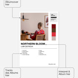 Personalisiertes Album-Poster mit Cover und Trackliste, Design 2 – Cover, Interpret, Albumtitel und Trackliste frei wählbar