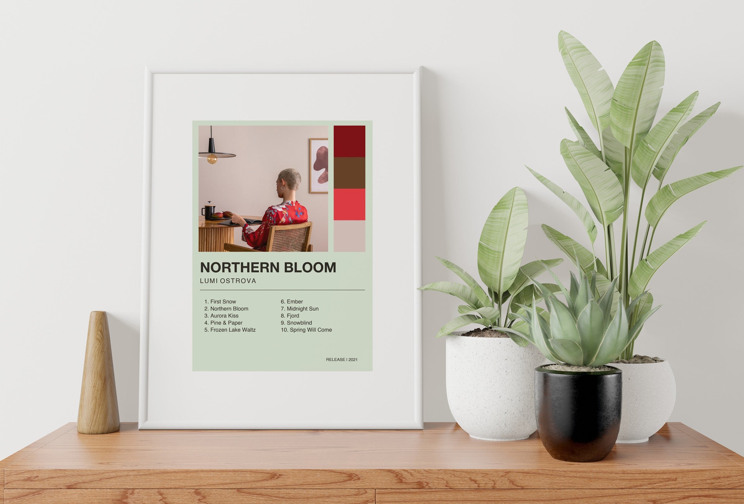 Album Poster 2 – im Wohnzimmer