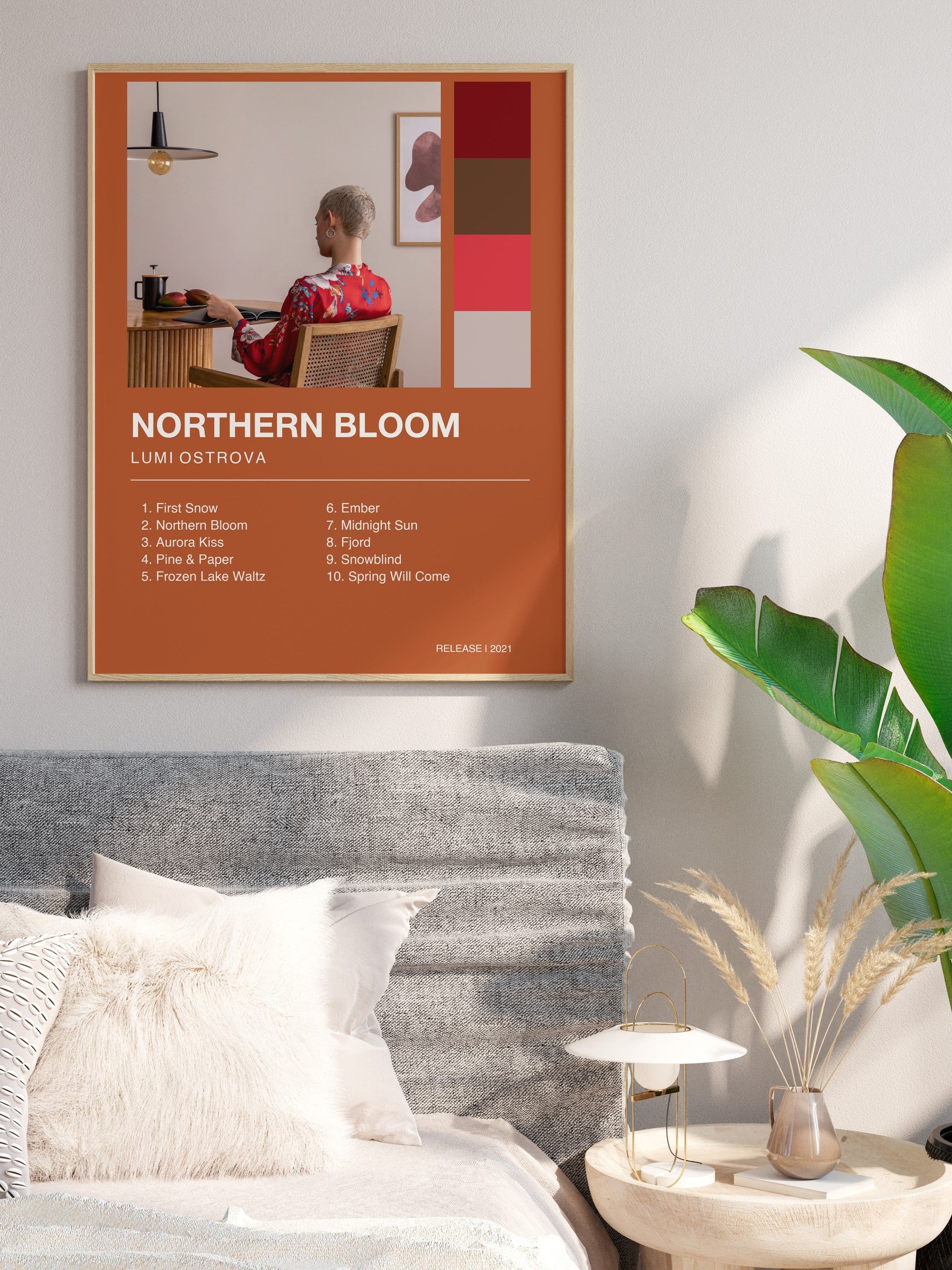 Album Poster 2 – an der Wand