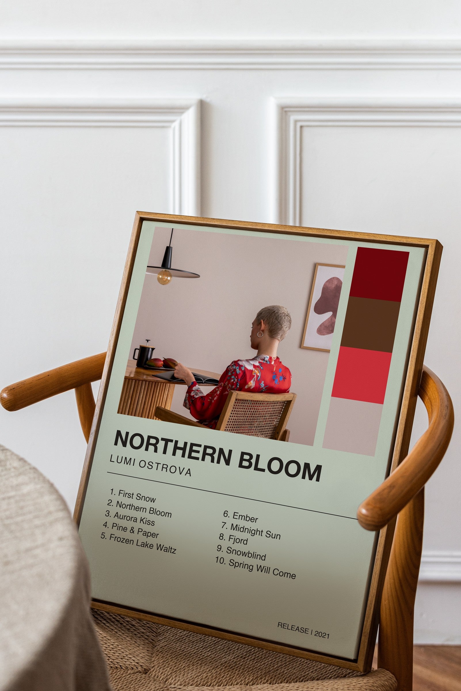 Album Poster 2 – an der Wand