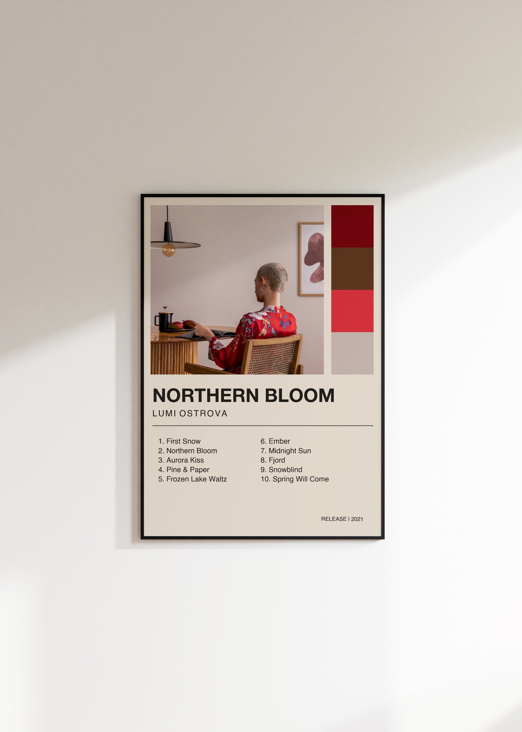 Album Poster 2 – an der Wand