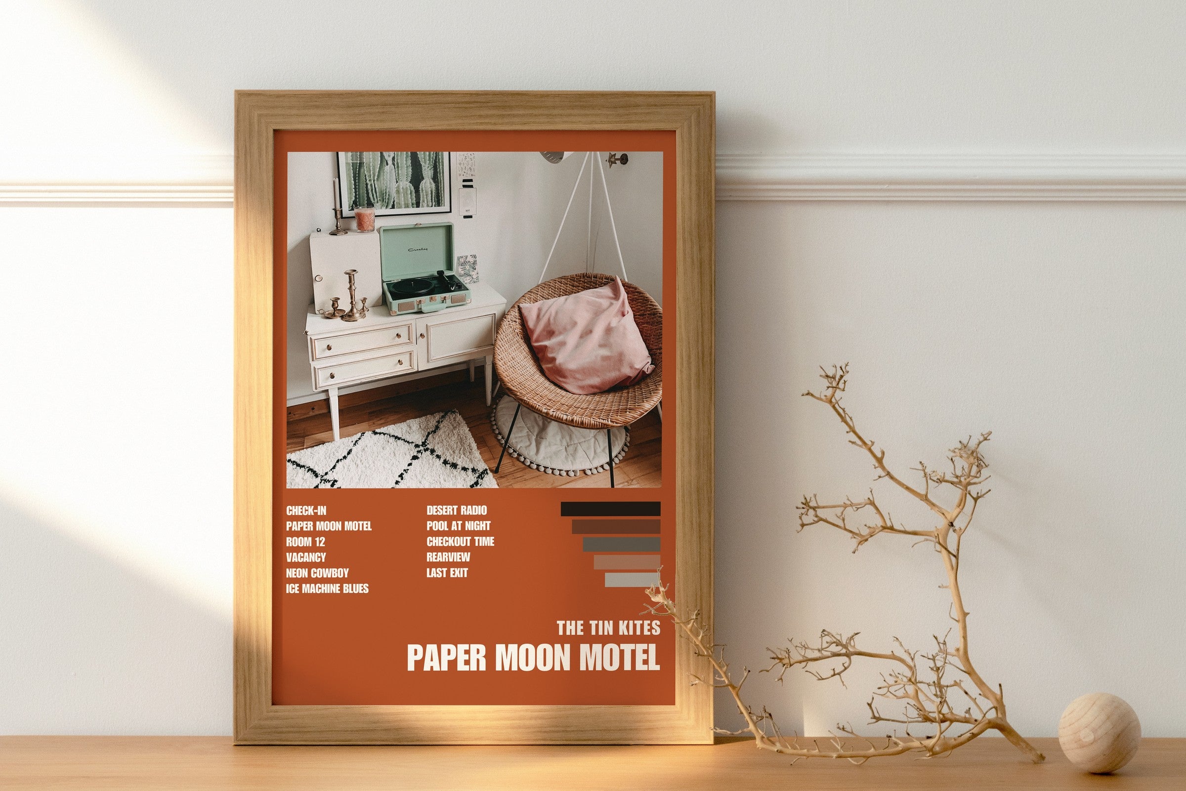Album Poster 3 – an der Wand