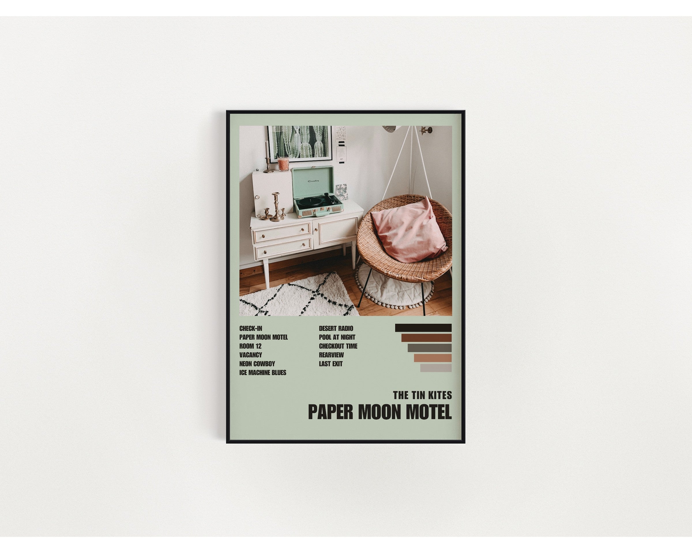 Album Poster 3 – an der Wand