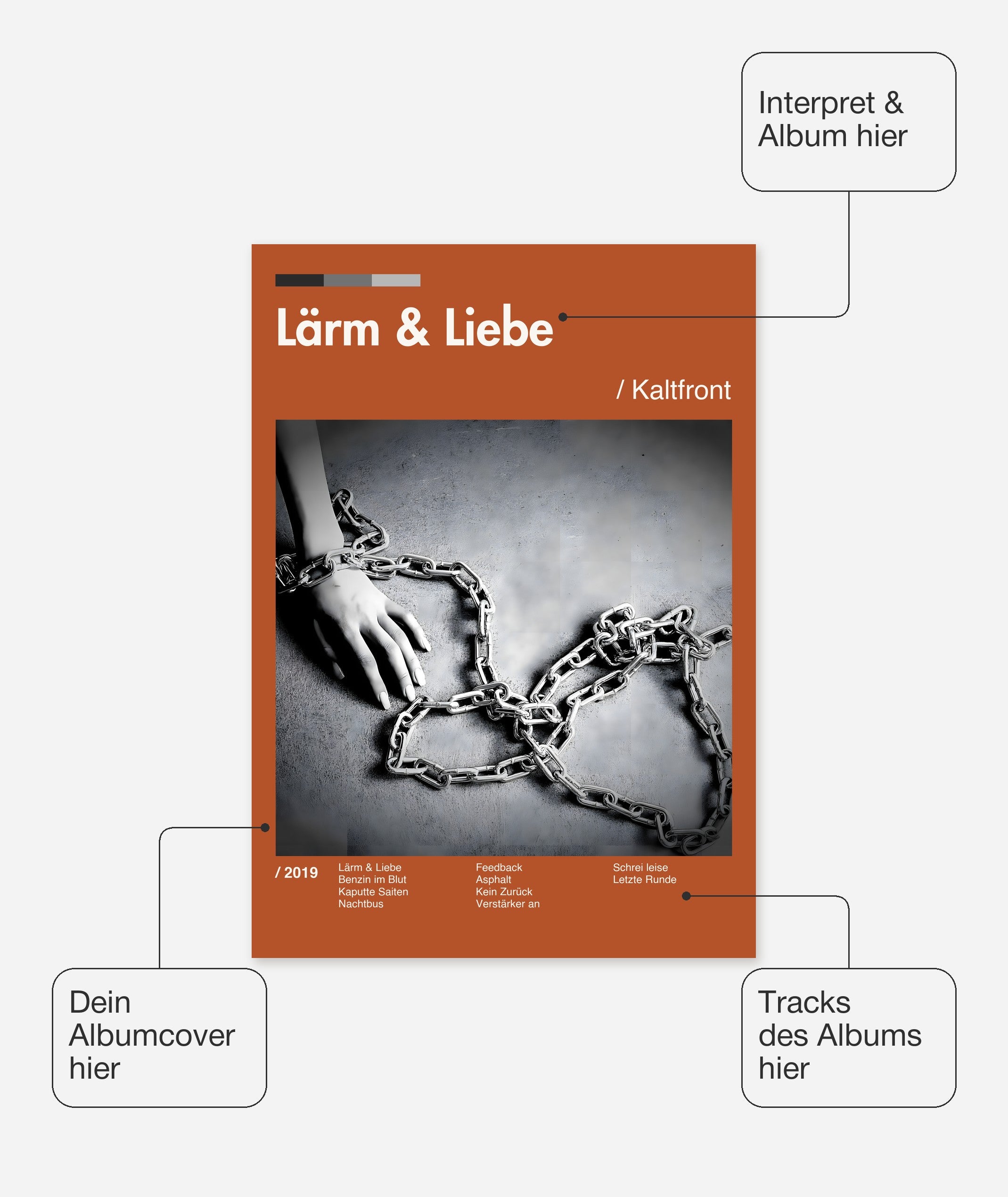 Album Poster 4 – Felder frei wählbar