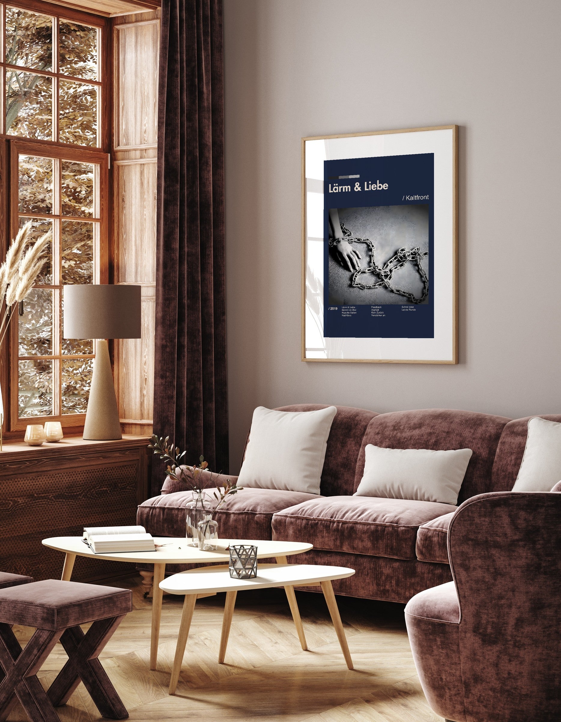 Album Poster 4 – an der Wand
