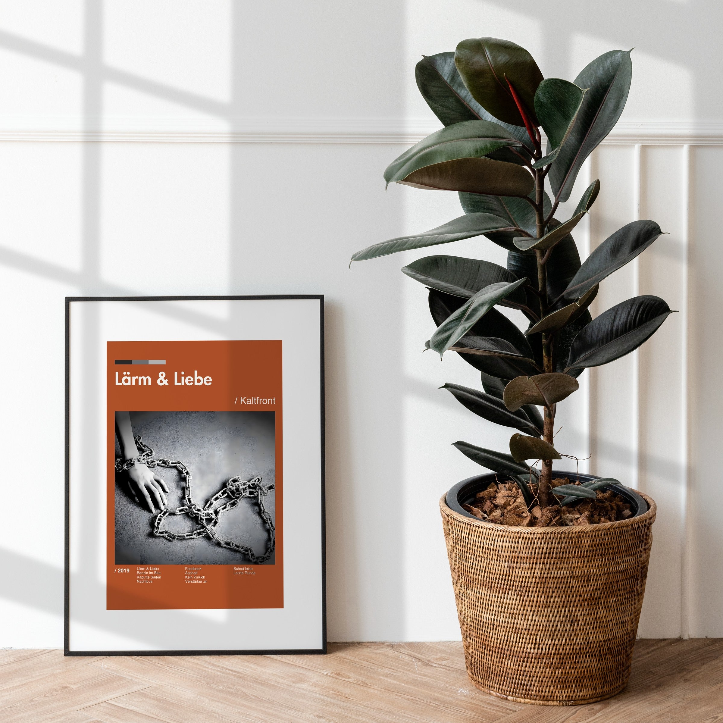 Album Poster 4 – an der Wand