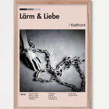 Album Poster 4 – Echtholzrahmen Natur