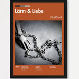 Album Poster 4 – Echtholzrahmen Schwarz