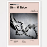 Album Poster 4 – Echtholzrahmen Weiß