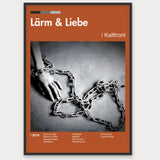 Album Poster 4 – Aluminiumrahmen Schwarz