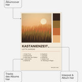 Herbst Album Poster 1 – Felder frei wählbar